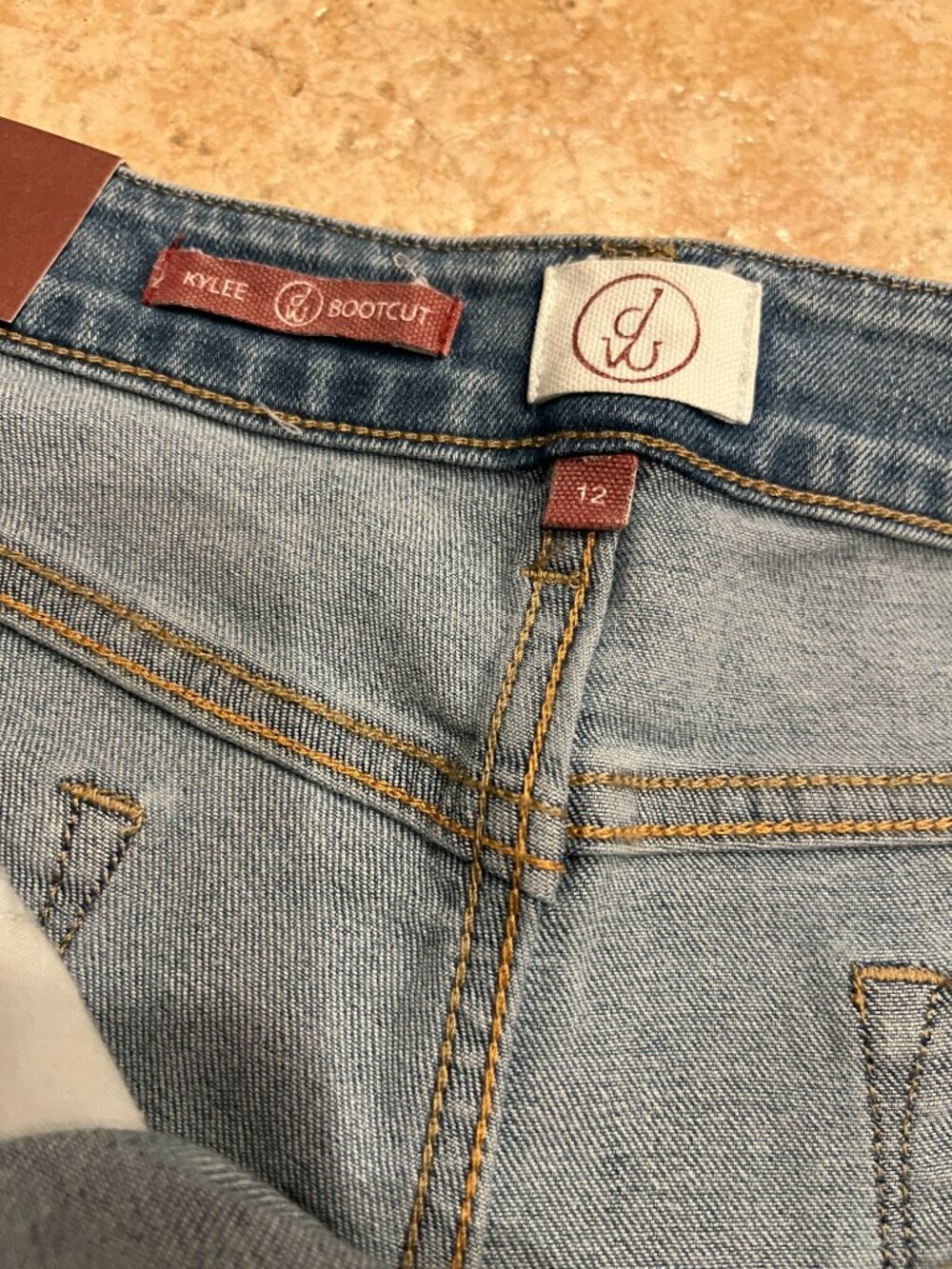 Driftwood Kylee Bootcut Jean, Brand New with Tags! Size 12 - Picture 7 of 11